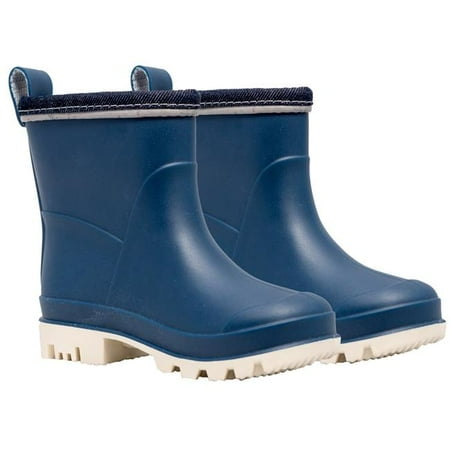 Size 9 Solid Rubber Rainboots Blue i play